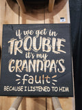 Grampa trouble