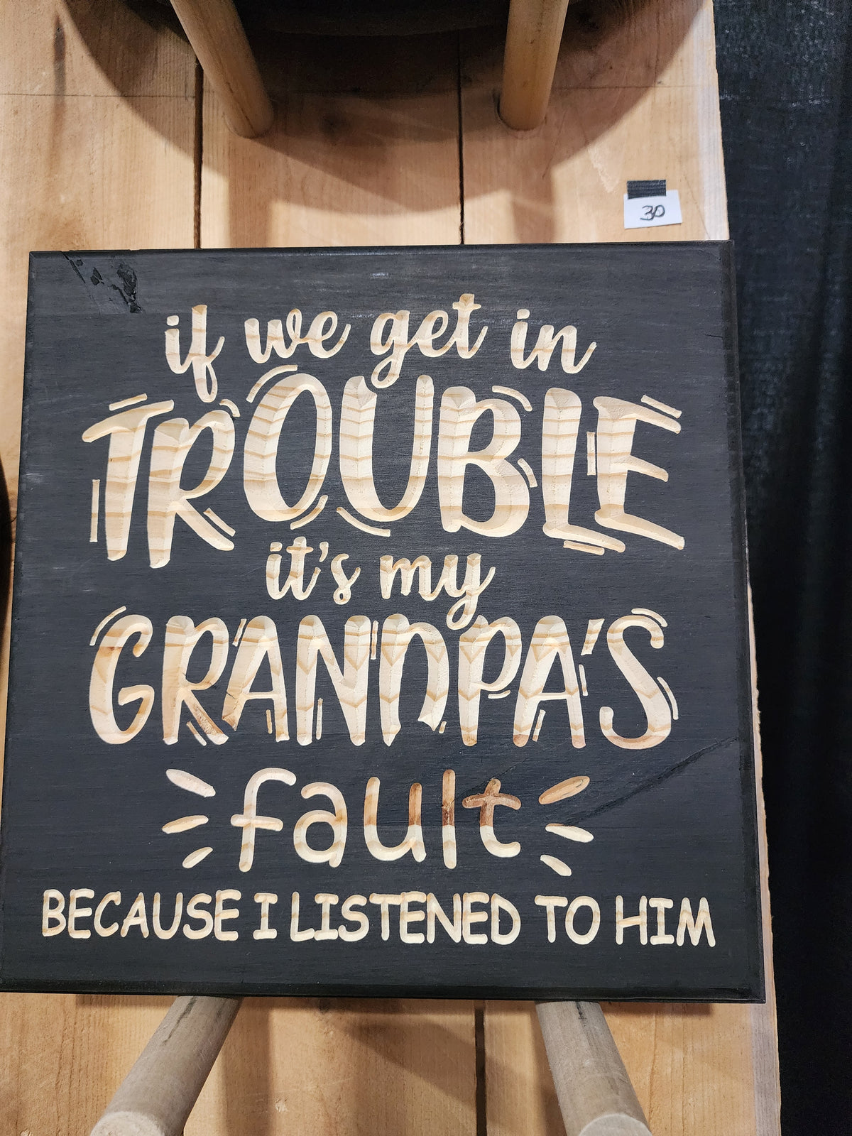 Grampa trouble