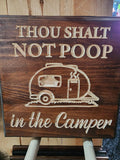 Though shall not Poop